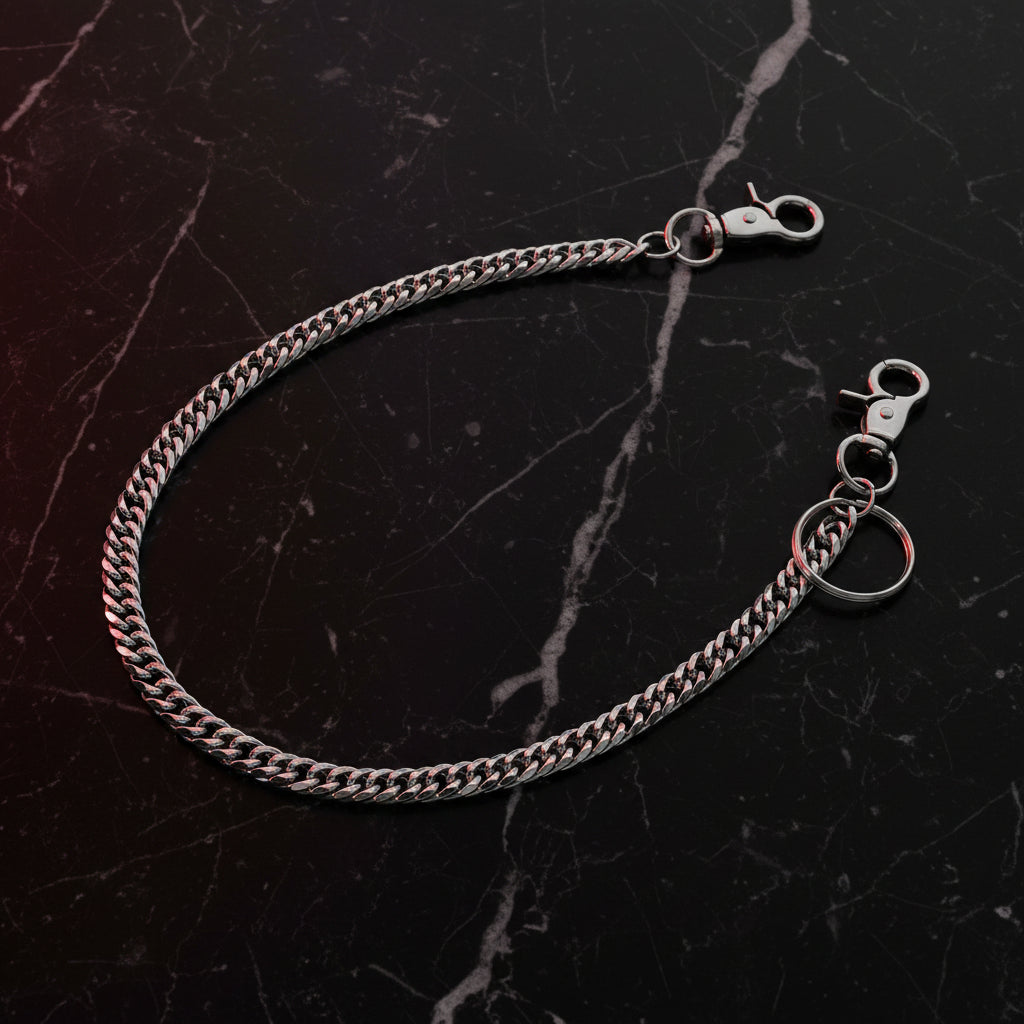 Cuban Link Wallet Chain — Double Clip