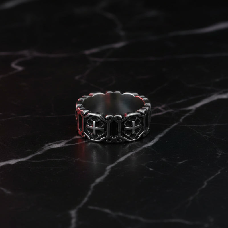 Gothic Cross Ring