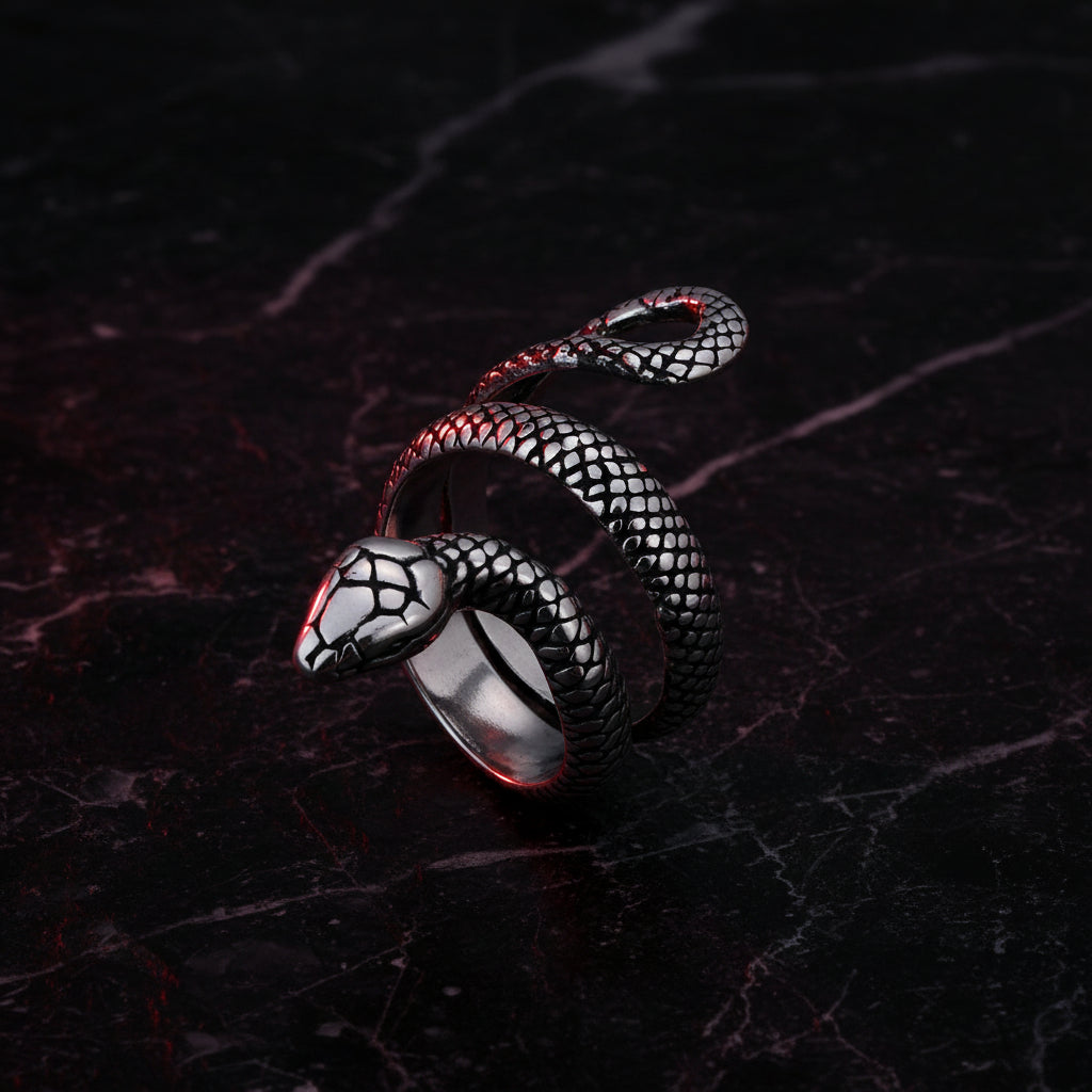 Coiled Snake Ring