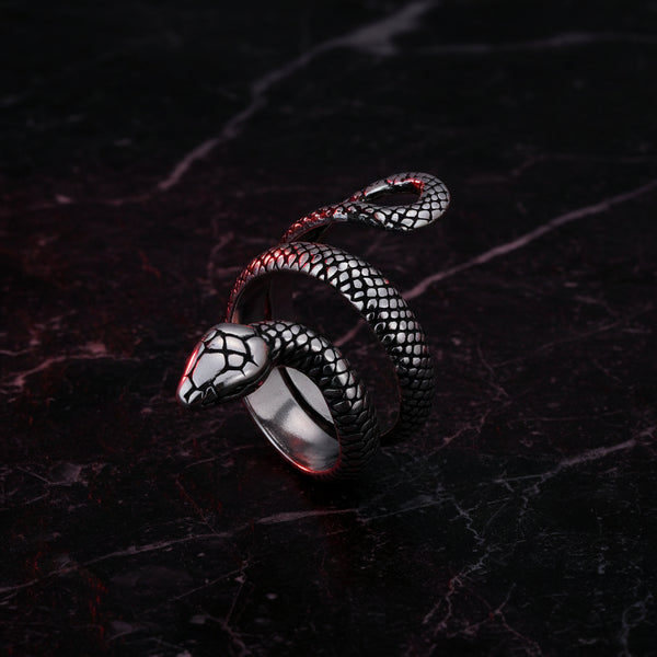 Coiled Snake Ring