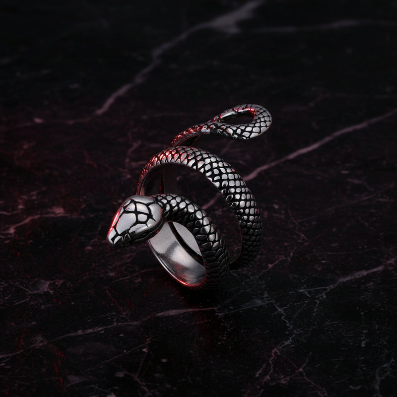 Coiled Snake Ring