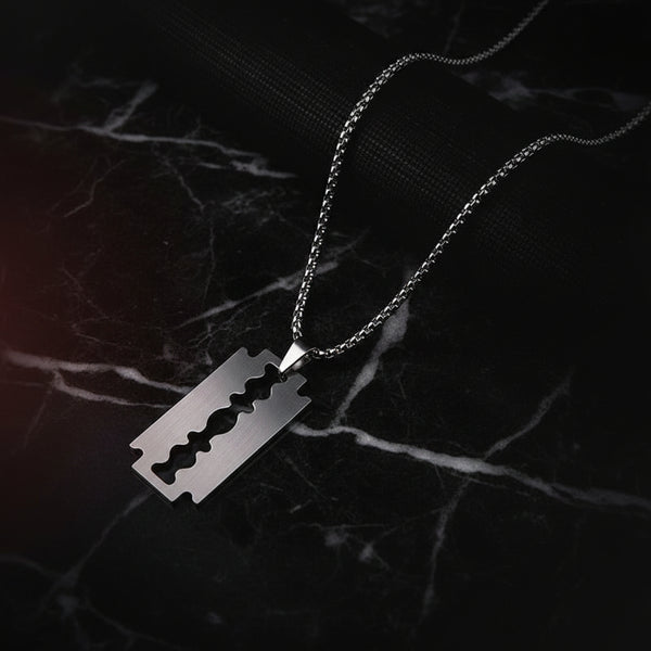 Razor Blade Pendant